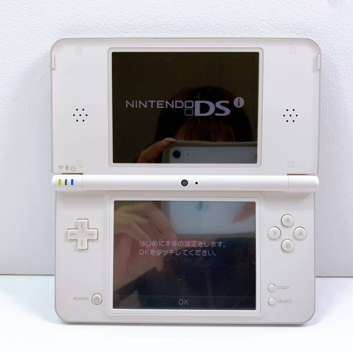 149【中古】Nintendo DSi LL 本体 UTL-001 ホワイト ニンテンドー DSi LL 任天堂 ゲーム タッチペン付き 動作確認 初期化済み 現状品_画像8