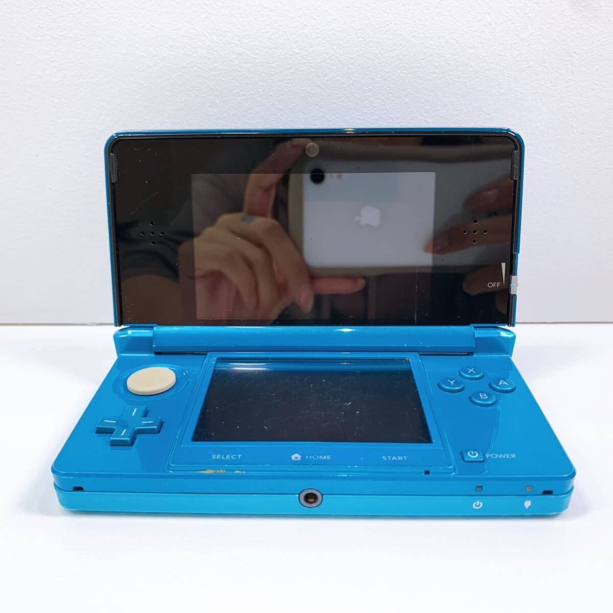 153[ used ]Nintendo 3DS body CTR-001 aqua blue Nintendo 3DS touch pen none nintendo game the first period . ending Junk present condition goods 