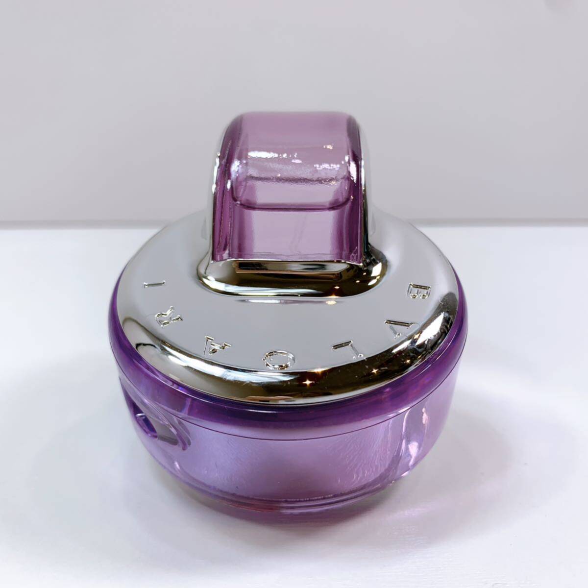 300【中古】BVLGARI OMNIA AMETHYSTE ブルガリ オムニア アメジスト オードトワレEDT レディース フレグランス 香水 現状品_画像2