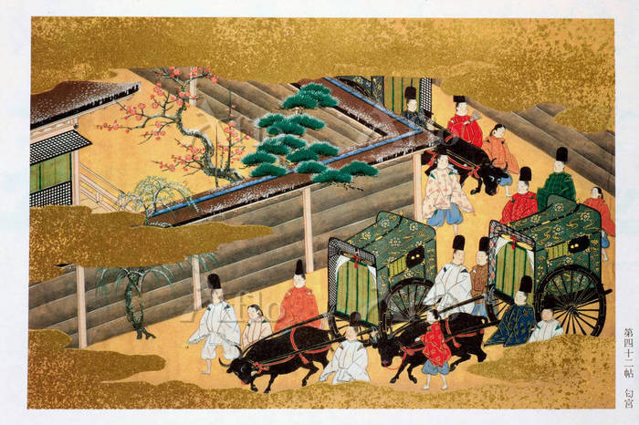 【即納!最大半額!】 Bibian 比比昂 - 「源氏物語」匂宮の巻・十九歳の薫の君・帝(今 和書