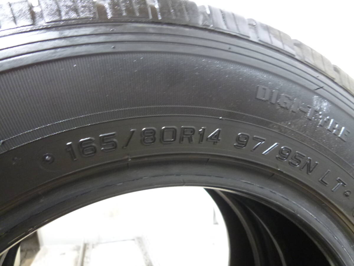 @即日発送@2022年製＠ 165/80R14 97/95 DUNLOP ENASAVE VAN01 ２本！２０９１６_画像4