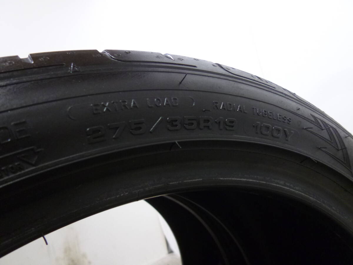 @即日発送@2022年製＠メルセデス承認＠ 275/35R19 DUNLOP SPORT MAXX RTS MO ２本！２０９４１_画像4