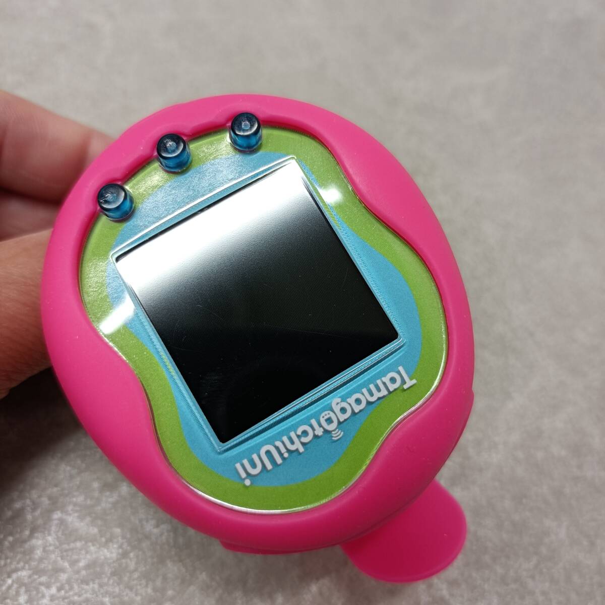 110 B） 1円スタート☆ Tamagotchi Uni たまごっち ユニ ピンク 動作確認OK 中古 現状品の画像7