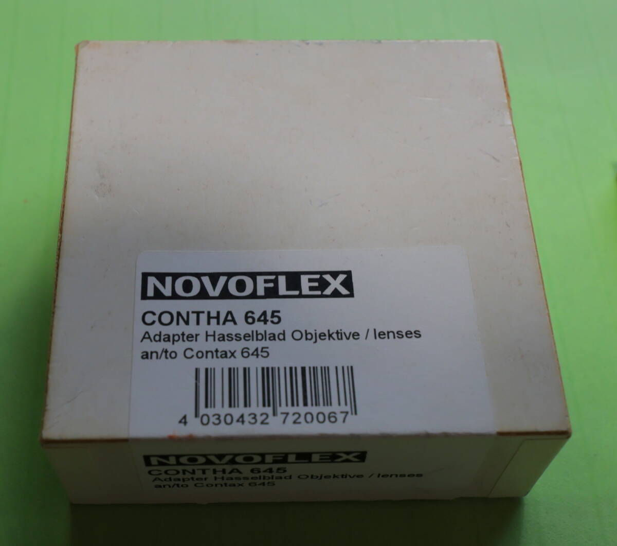 NOVOFLEX (ノボフレックス) マウントアダプター ハッセルブラッドVレンズ/コンタックス645ボディ用