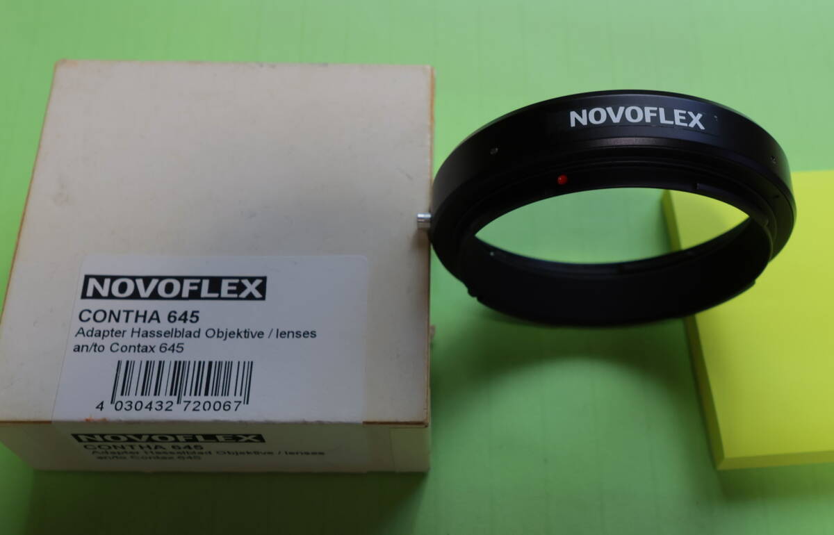NOVOFLEX (ノボフレックス) マウントアダプター ハッセルブラッドVレンズ/コンタックス645ボディ用_画像1