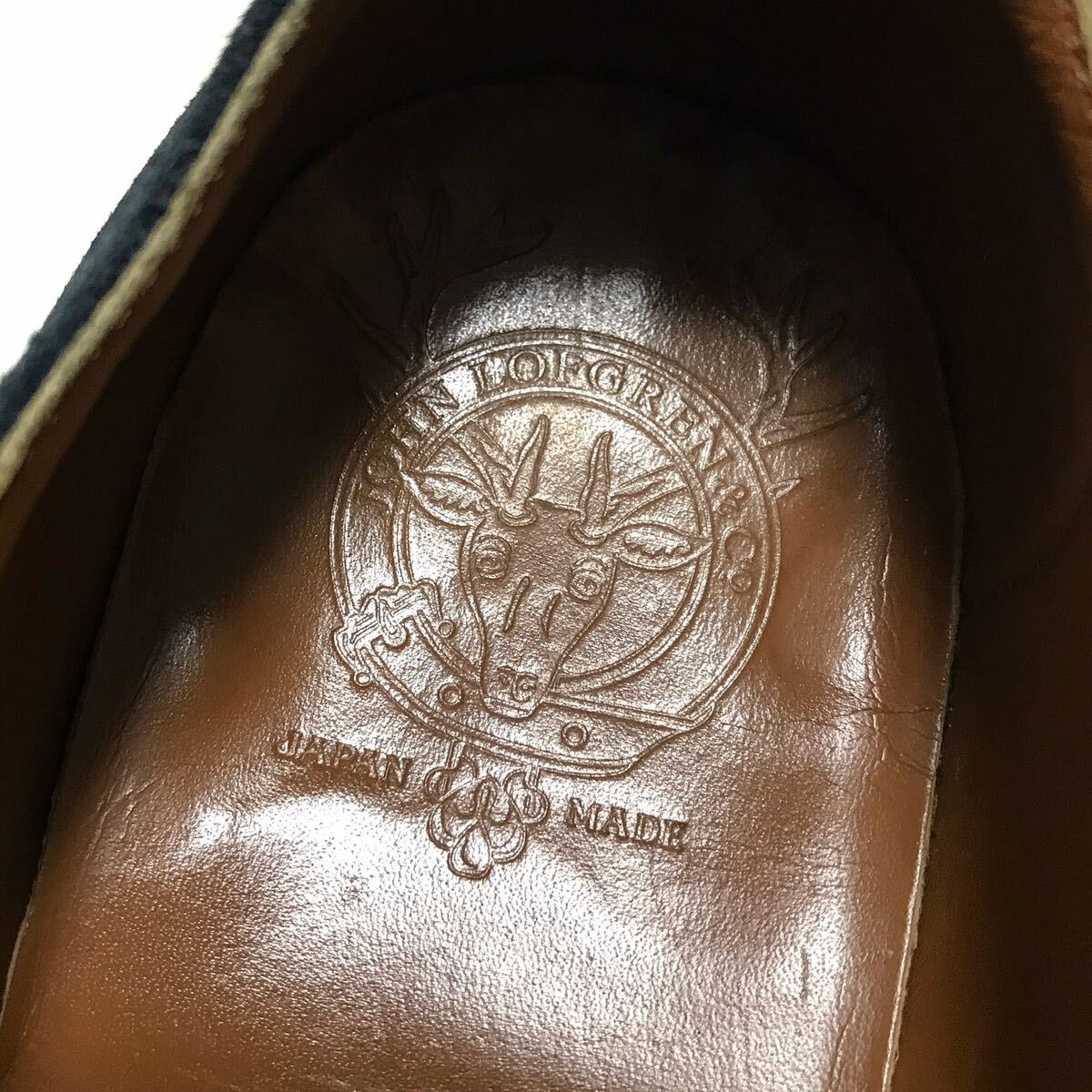 John Lofgren & CO ブルースウェード シューズ 9 ジョン ロフグレン Attractions Jubilee Shoes ジュビリー ロカビリー クリームソーダ 50s_画像10