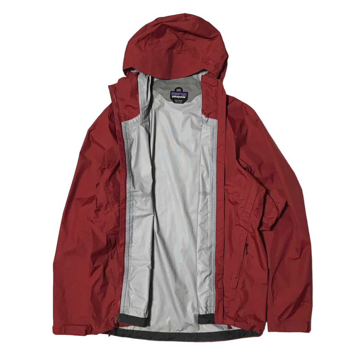 Patagonia マウンテンパーカー ナイロンジャケット レッド M H2NO パタゴニア フーディニ アウトドア NORTH FACE Columbia HELLY HANSEN_画像5