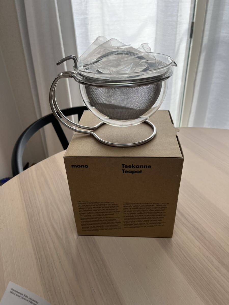 《売り切り》Mono Filio Teekannen 0.6l teapot 20oz モノ フィリオ ティーポット_画像3
