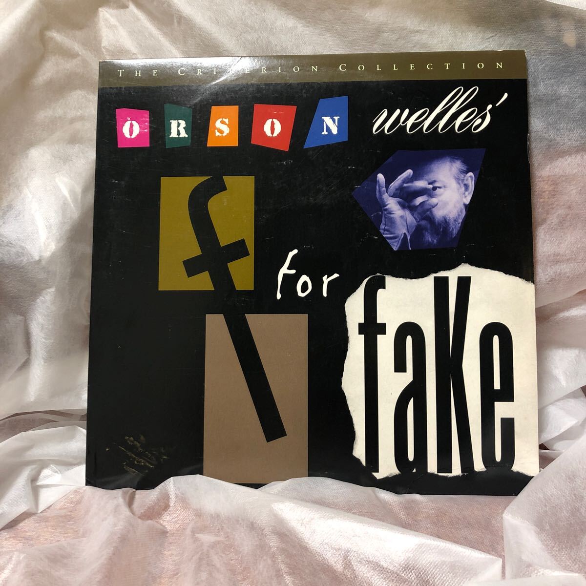 LD Orson Welles' F フェイク用 (Laserdisc, 1995, criterion collection edition )_画像1