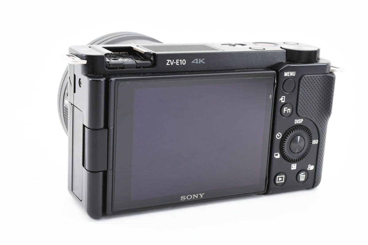 ◆美品◆SONY ソニー VLOGCAM ZV-E10L GP-VPT2BT ACC-TRW デジタル一眼レフカメラ 予備バッテリー 32GBメモリ ６ヶ月動作保証_画像5