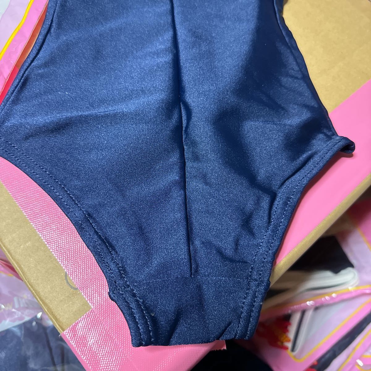 交渉歓迎【新品未使用】競泳 紺色系 競泳水着 学生服 制服 交渉歓迎【新品未使用】競泳 紺色系 競泳水着 学生服 制服