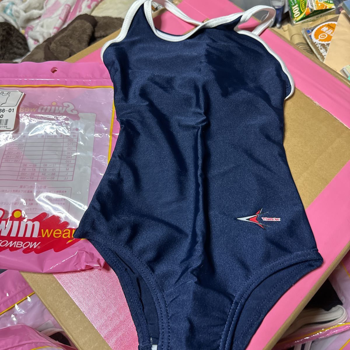 交渉歓迎【新品未使用】競泳 紺色系 競泳水着 学生服 制服 交渉歓迎【新品未使用】競泳 紺色系 競泳水着 学生服 制服
