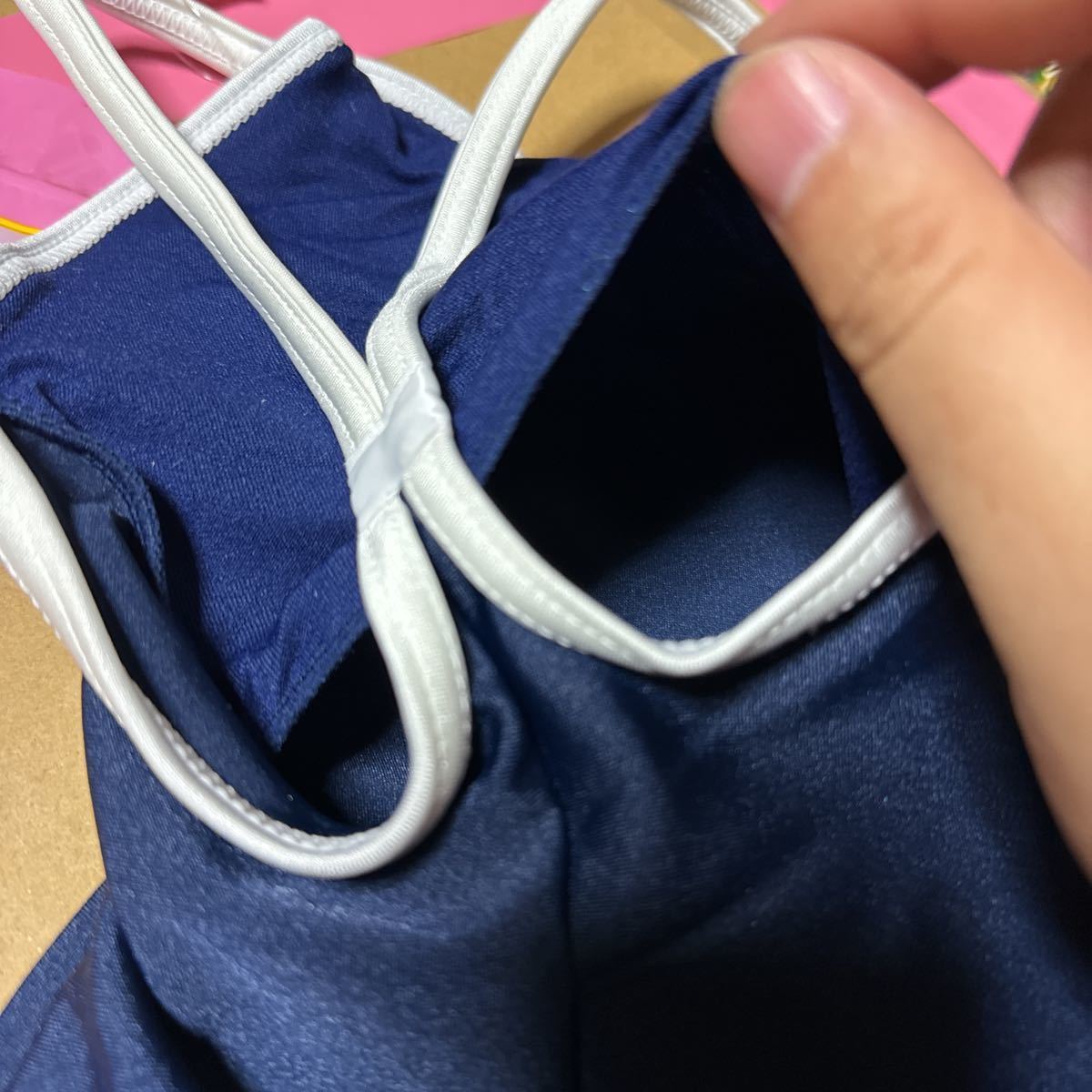 交渉歓迎【新品未使用】競泳 紺色系 競泳水着 学生服 制服 交渉歓迎【新品未使用】競泳 紺色系 競泳水着 学生服 制服