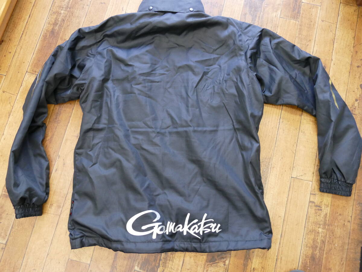  Gamakatsu * Wind брейкер костюм * черный *GM-3682 размер L * сверху только 