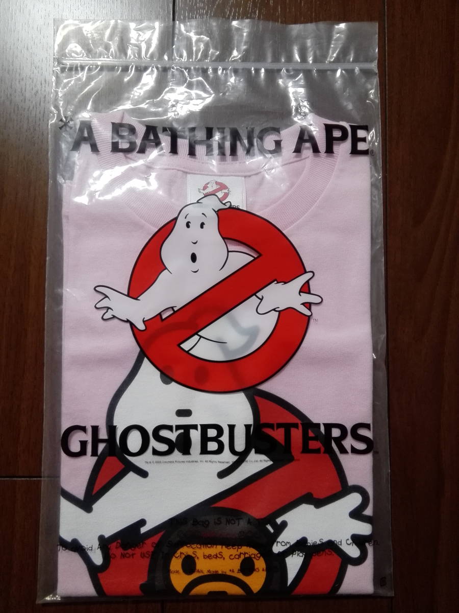 A BATHING APE BAPE GHOSTBUSTERS コラボレーション Tシャツ BAPE レディース XS ア ベイシング エイプ ゴーストバスターズ サークルマイロ_画像6