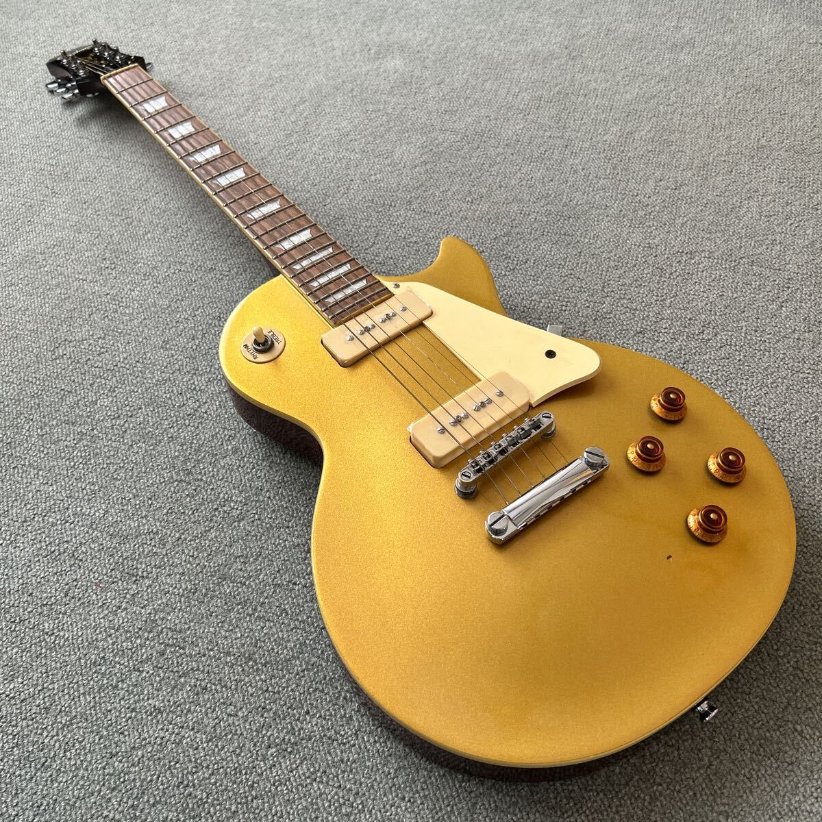 epiphone by Gibson Les Paul standard 1956 GOLD TOP エピフォン　ギブソン　レスポール　スタンダード　ジャンク扱い lespaul 56 _画像1