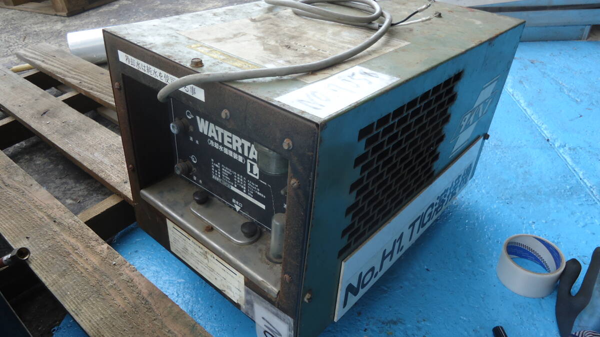 油谷 №7058 ダイヘン 冷却水循環装置 TIG溶接機 半自動溶接機 チラー PU-201 冷却機 水冷 単層200V 50/60HZ ウォータータンク 中古