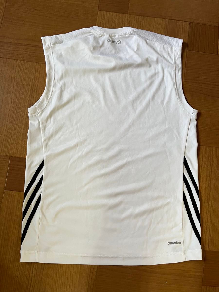 アディダス adidas  速乾Tシャツ ノースリーブ スポーツ トレーニング タンクトップ Mサイズ