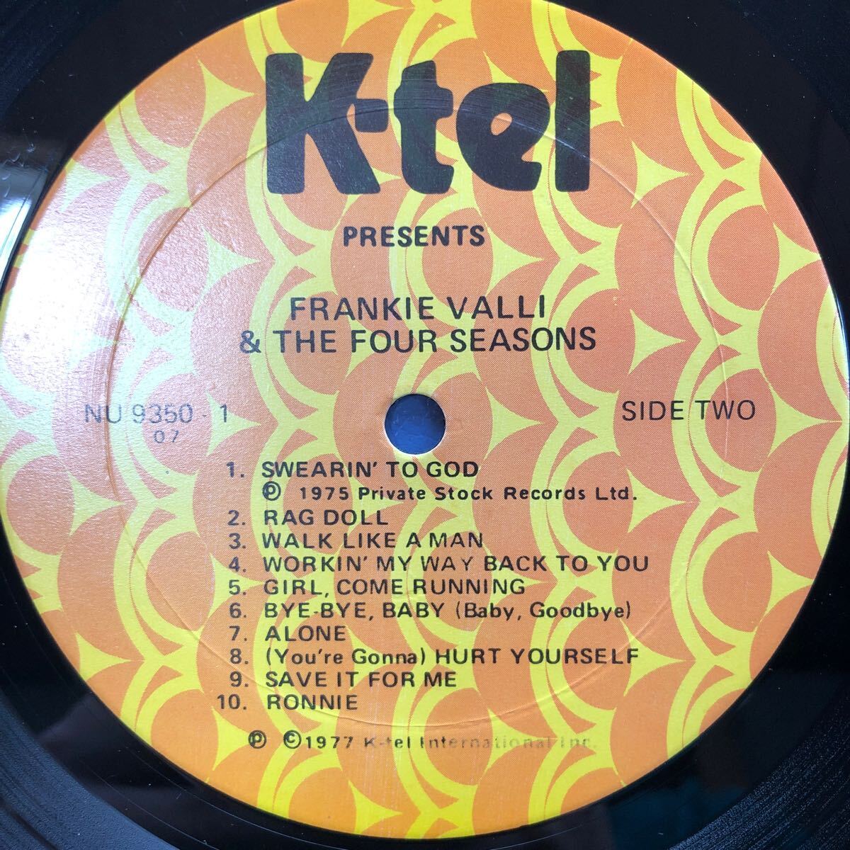 二枚組 V.A. FRANKIE VALLI & The Four Seasons 2LP 見開きジャケット レコード 5点以上落札で送料無料i_画像5