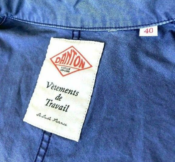 DANTON(ダントン)ダブル ワークジャケット ネイビー 40(M DANTON(ダントン)ダブル ワークジャケット ネイビー 40(M