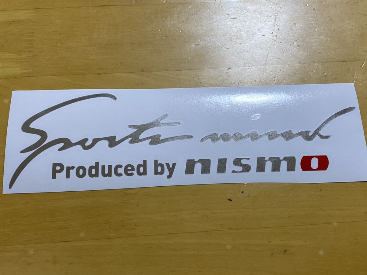 ニスモ　nismo　レア　レインボーメッキステッカー銀メッキ新品　R32 R33_画像2