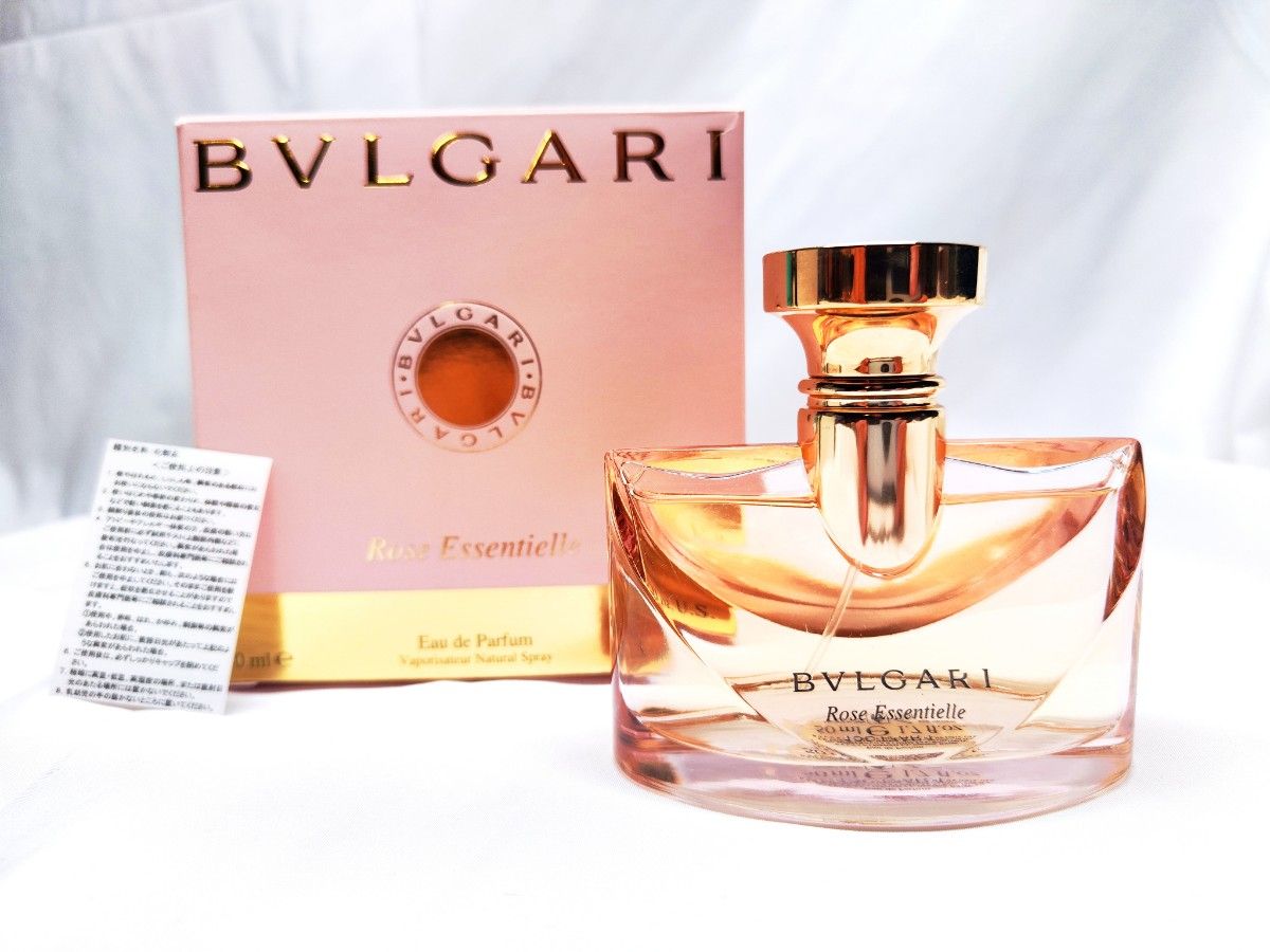 50ml【未使用】【送料無料】BVLGARI ブルガリ 香水 ローズ エッセンシャル オードパルファム EDP