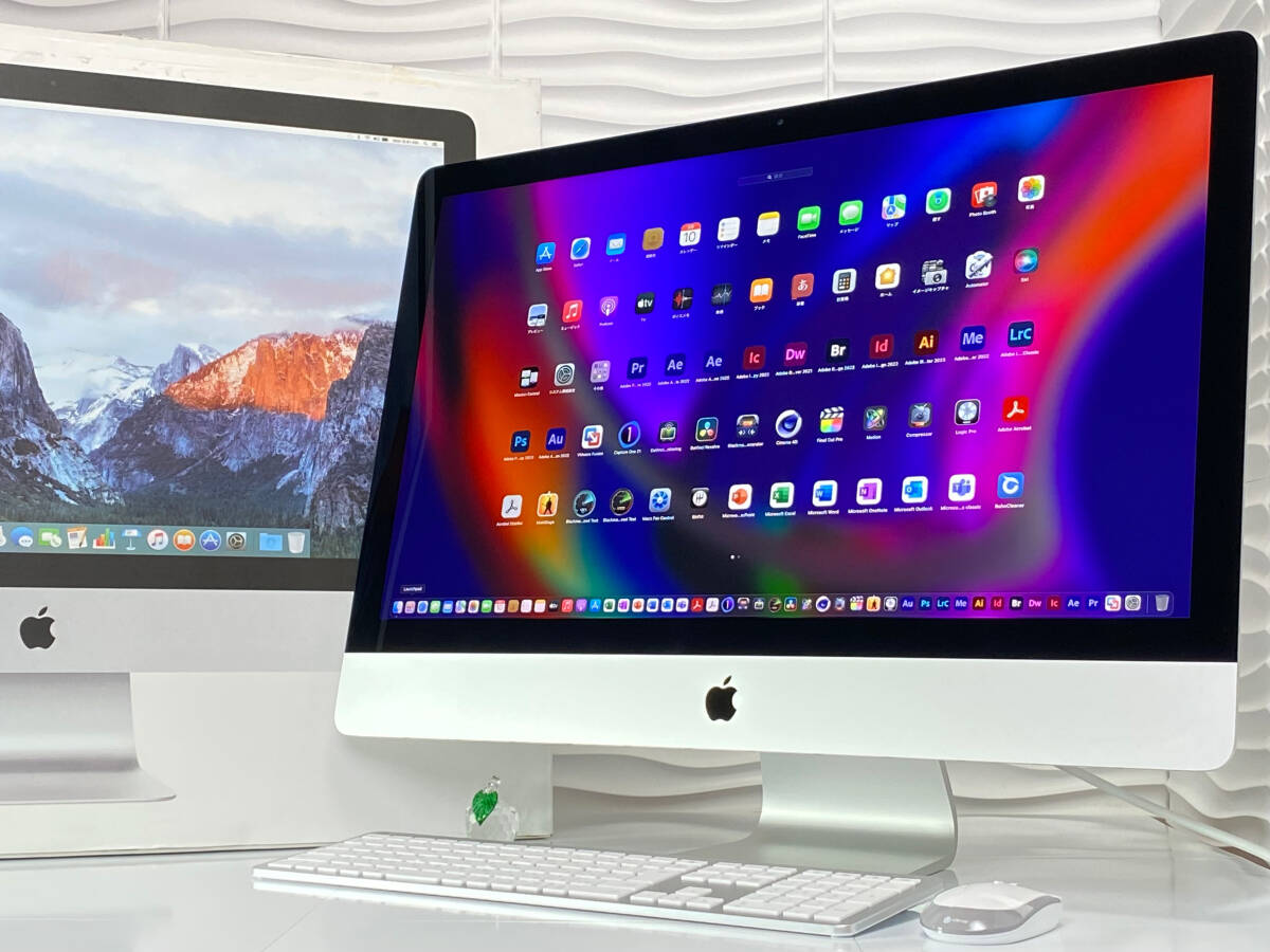 【美品】iMac Retina 5K Late2015/27インチ Core i5 ストレージ2TB/SSD1TB/HDD1TB/AMD Radeon R9 380搭載。_画像4