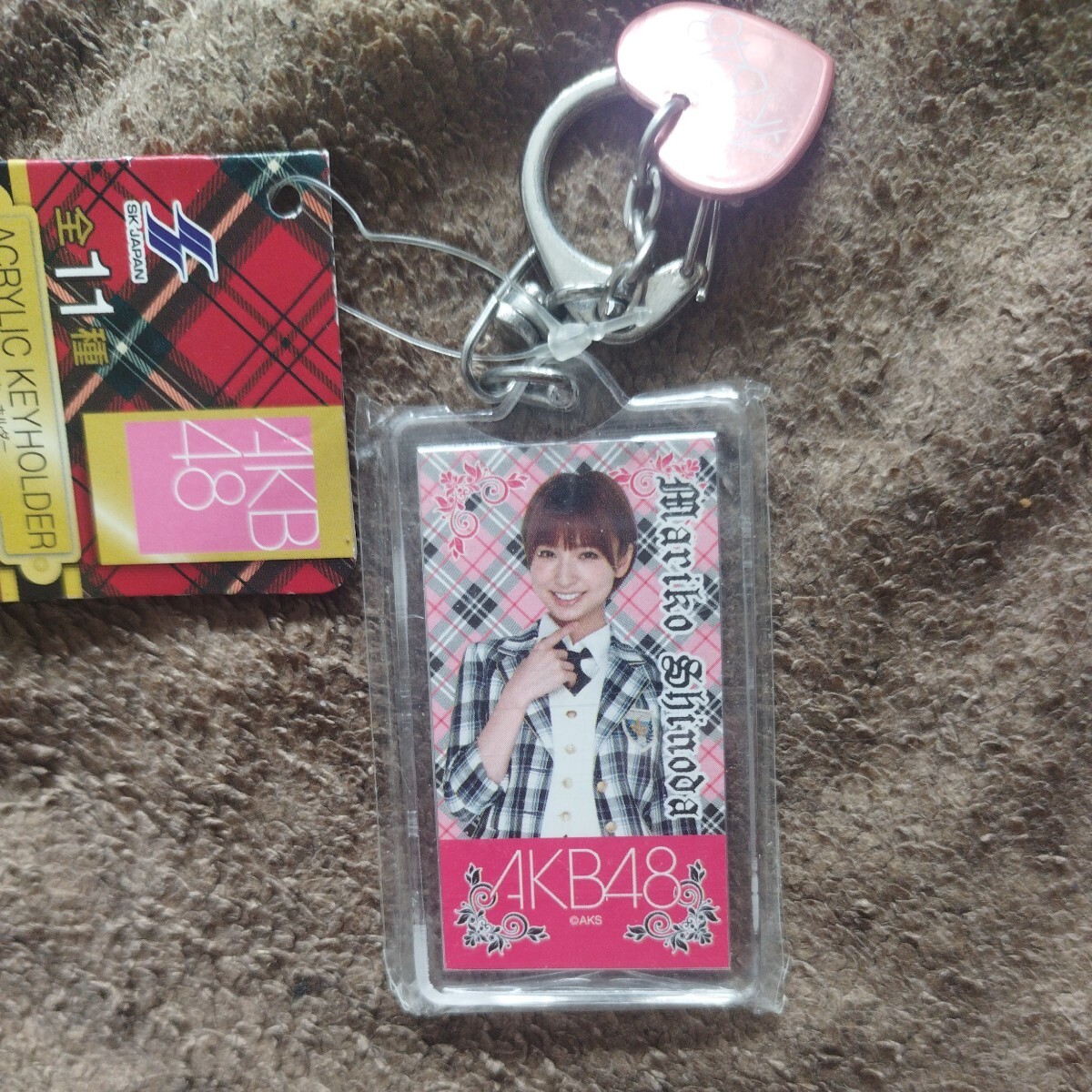  бесплатная доставка нераспечатанный новый товар AKB48 Shinoda Mariko акрил брелок для ключа 
