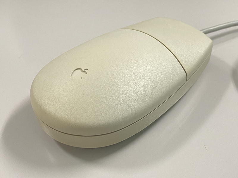 Apple Desktop Bus Mouse II M2706 ADBマウス 動作確認済 operability confirmed_画像2