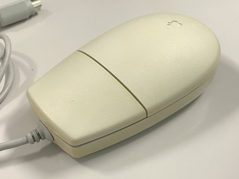 Apple Desktop Bus Mouse II M2706 ADBマウス 動作確認済 operability confirmed_画像3