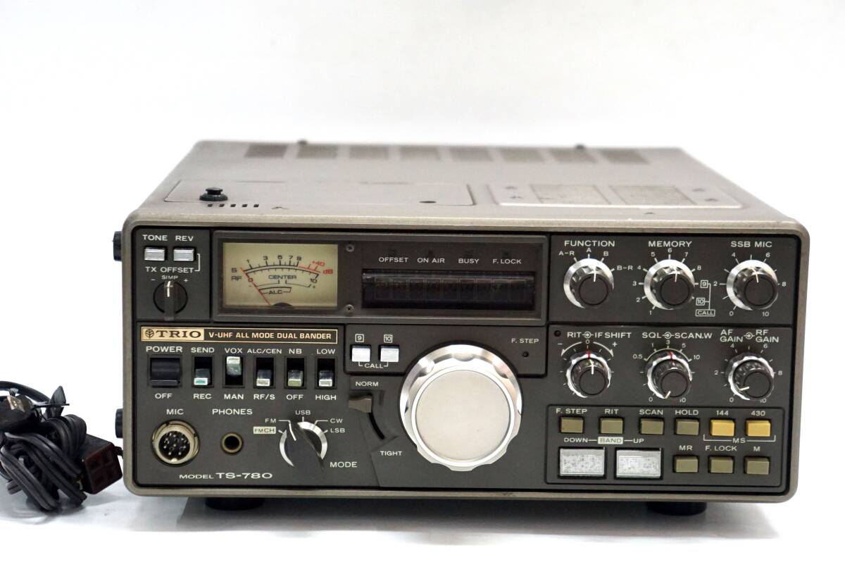 **TORIO TS-780 144/430MHz all mode machine sending reception possible present condition goods KENWOOD**