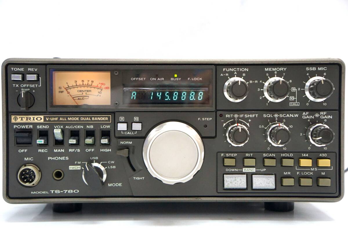 **TORIO TS-780 144/430MHz all mode machine sending reception possible present condition goods KENWOOD**