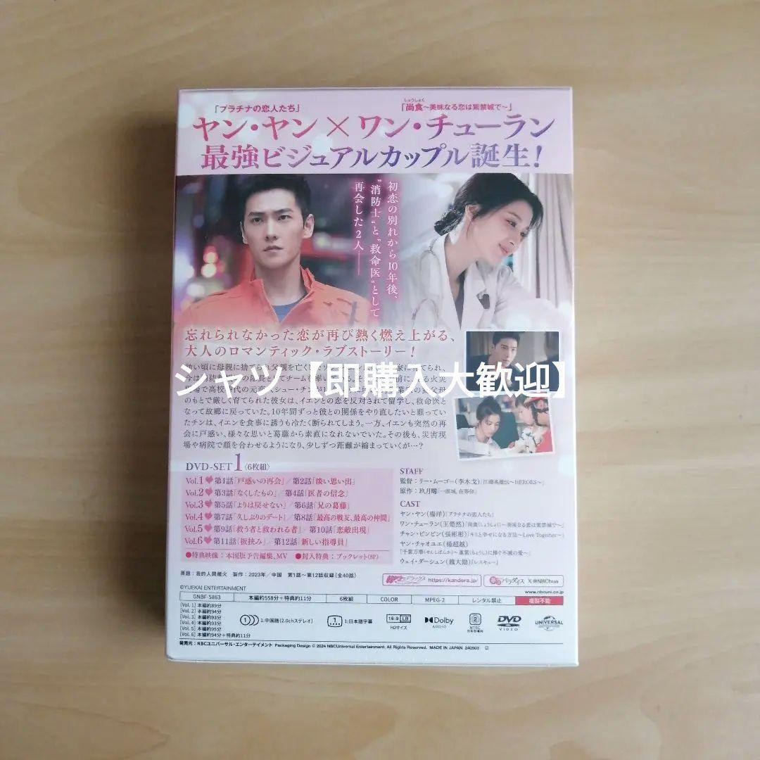 新品未開封★消せない初恋 DVD-SET1 ヤン・ヤン , ワン・チューラン (出演) 中国ドラマ _画像2