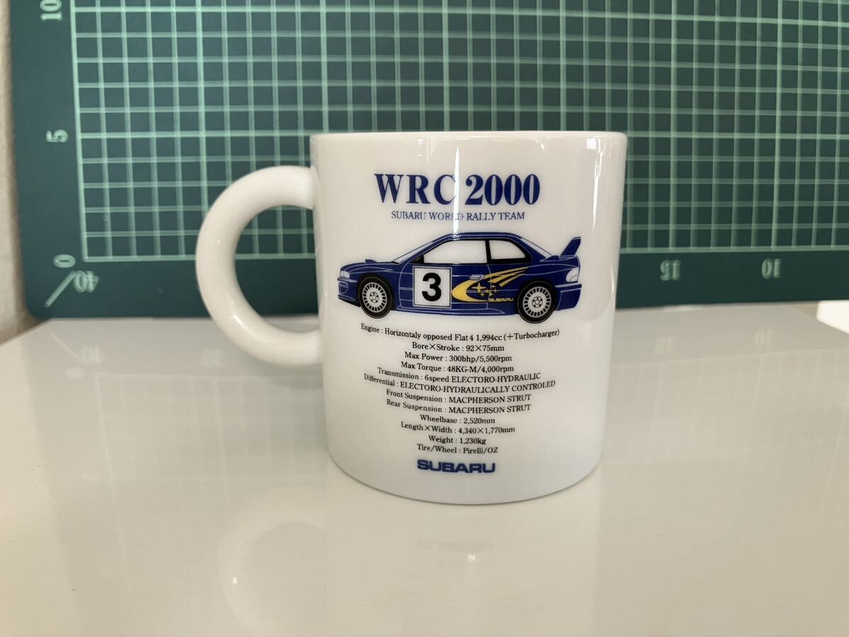 インプレッサ（GC8）WRC 2000のマグカップ_裏面