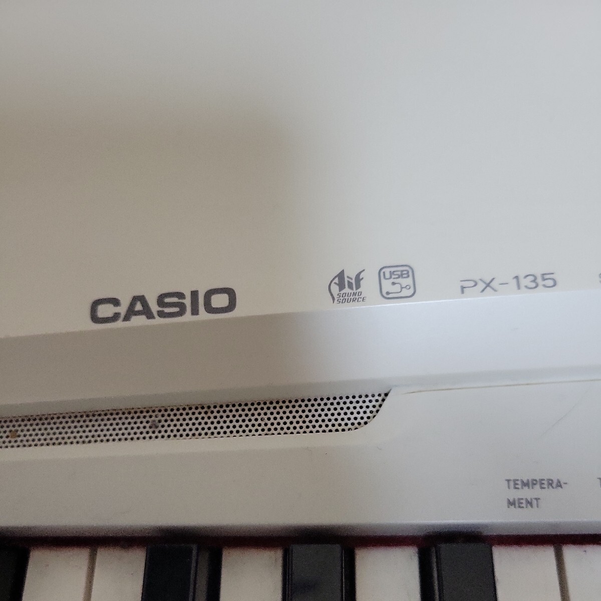 CACIO　カシオ　Privia　PX-135　電子ピアノ　88鍵盤　フットペダル付き　動作良子　_画像3