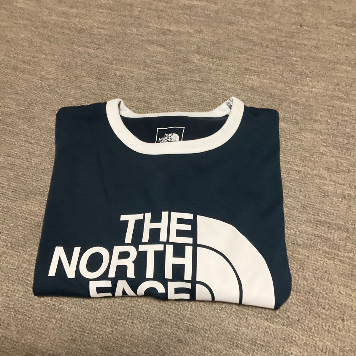 ノースフェイス　Tシャツ　新品　正規品、サイズL、ザノースフェイスアウトドア 半袖Tシャツ 紺_画像6