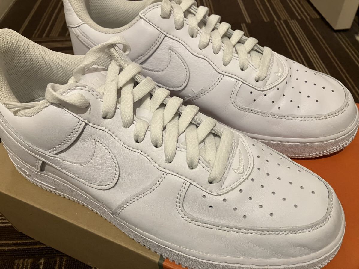 NIKE AIR FORCE 1 LOW RETRO COLOR OF THE MONTH WHITE ナイキ エアフォース 1 カラーオブザマンス ホワイト DJ3911-100_画像3