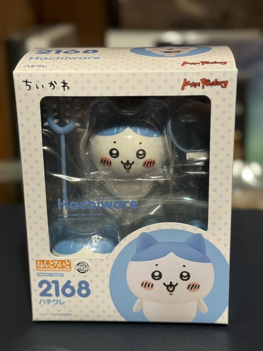 [グッスマオンライン限定特典付き　未開封新品]ねんどろいど　ちいかわ　ハチワレ　グッドスマイルカンパニー _画像1