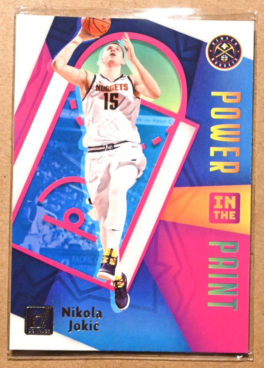 NIKOLA JOKIC (ニコラ・ヨキッチ) 2020-21 POWER IN THE PAINT トレーディングカード 【NBA,デンバー・ナゲッツ,Denver Nuggets】の画像1