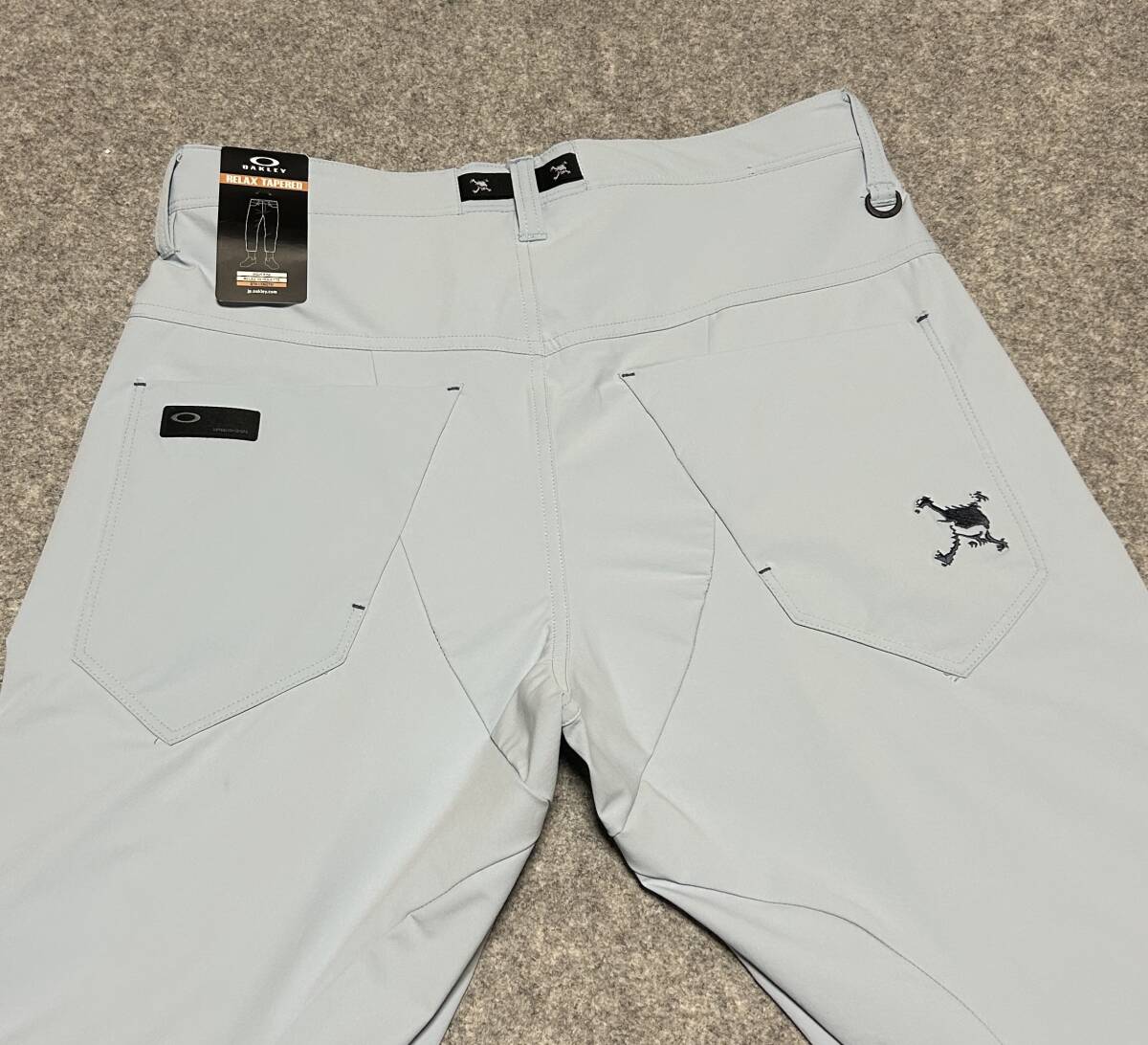 送料350円～◇新品◇OAKLEY オークリーゴルフ◇36(JPN)◇4WAYストレッチ SKULL RELAX ANKLE PANTS アンクル丈パンツ_画像7