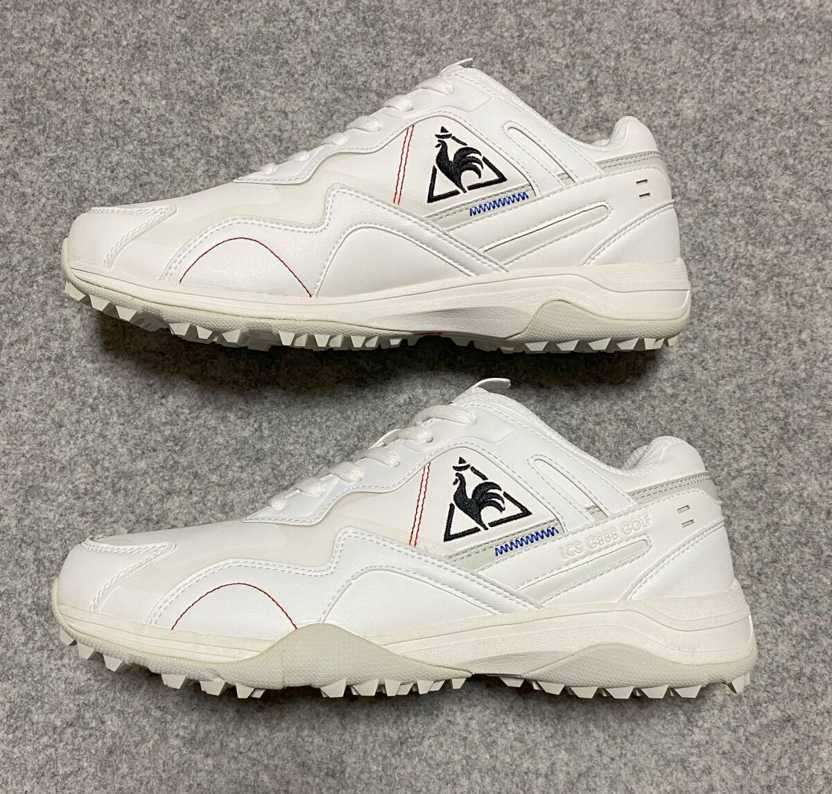 新品◇le coq sportif GOLF ルコックゴルフ◇25.5㎝◇ゴルフ スパイクレスシューズ◇ユニセックス◇定価14300円の画像4