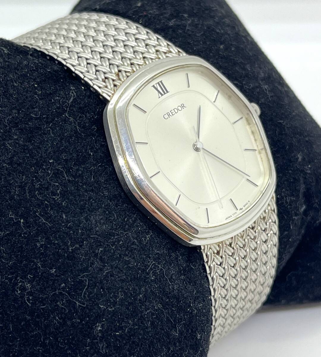 【時計】中古　SEIKO セイコー　クレドール　稼働品　7771‐5040RO　メンズ腕時計　ステンレススチール/3592_画像2