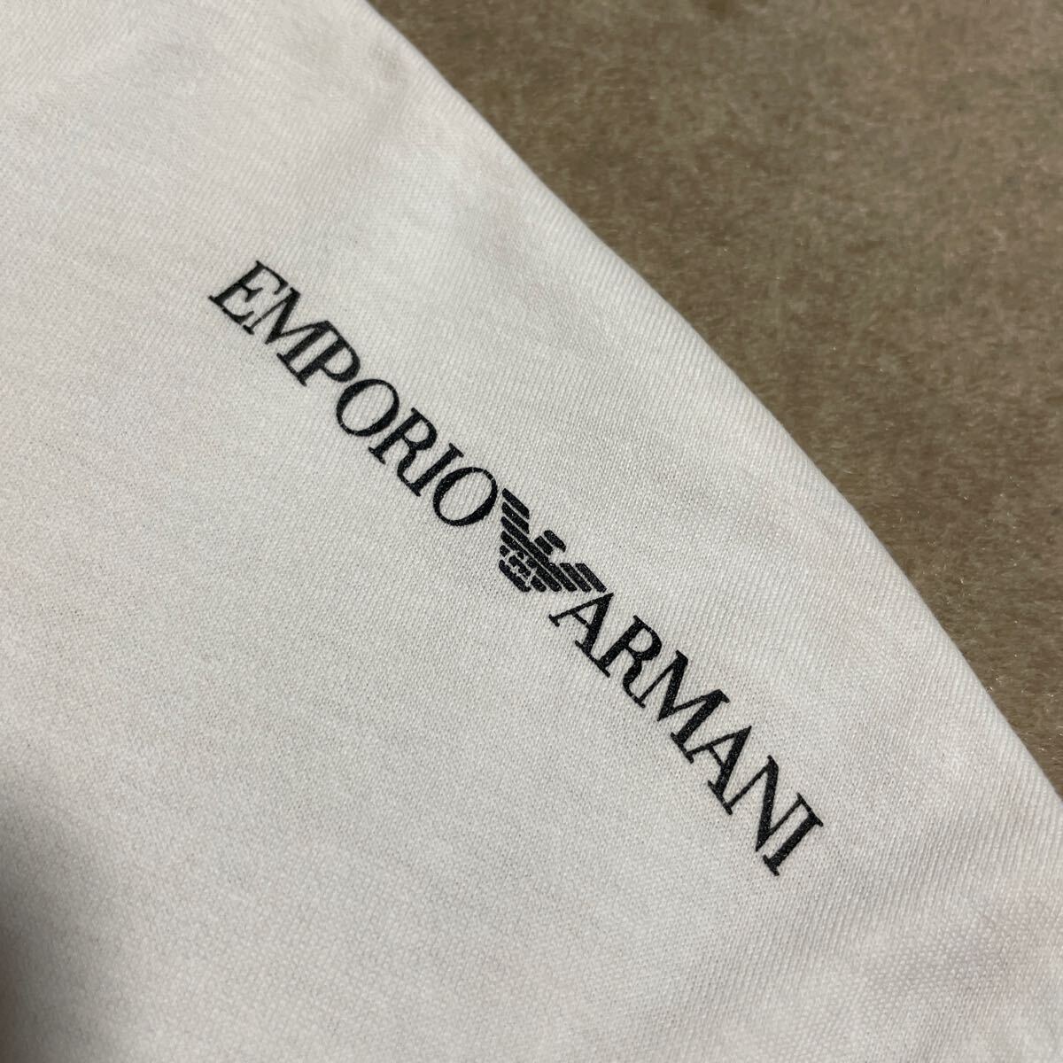 エンポリオアルマーニ ■ バックブランドロゴ！半袖Tシャツ Sサイズ　EMPORIO ARMANI _画像7