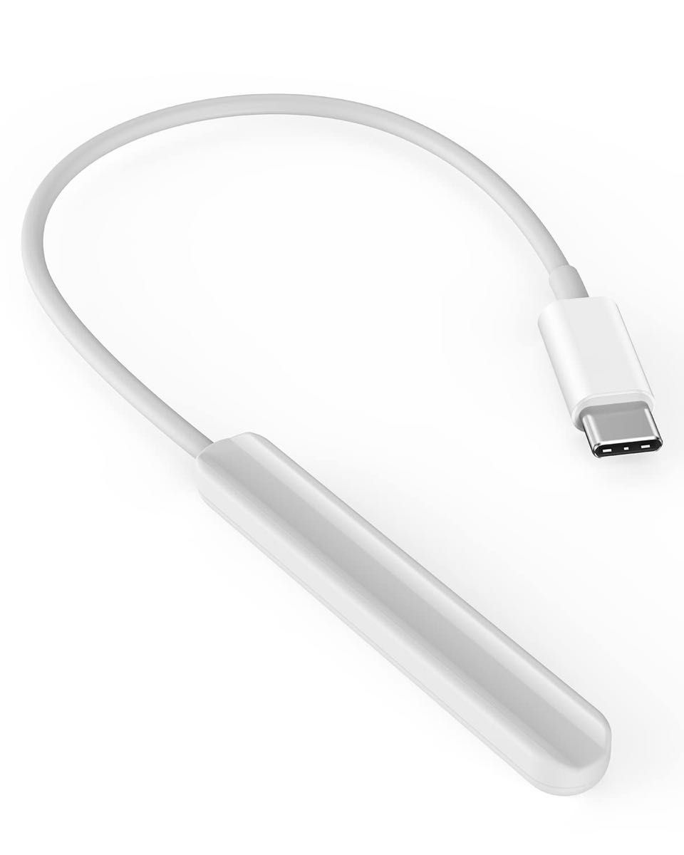 STOUCHI スタイラスペン Apple Pencil 第二世代 専用的なワイヤレス充電ケーブル ワイヤレス充電器 USB