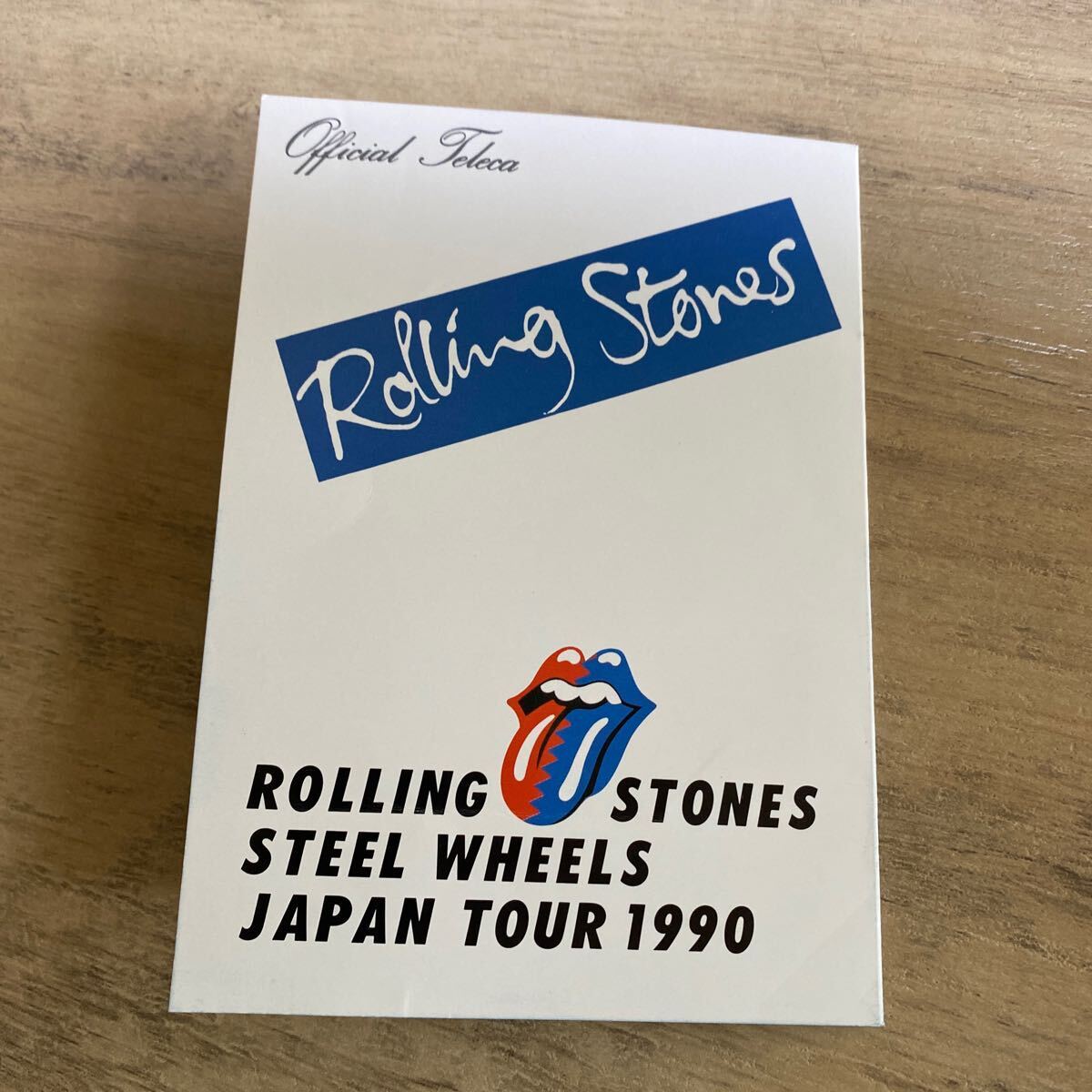 《未使用》 ☆ROLLING STONES ☆1990年 ☆日本公演記念テレフォンカード ☆2枚セット ☆STEEL WHEELS_画像6