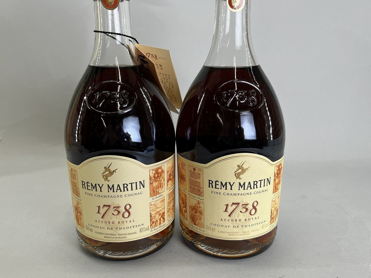 古酒 REMY MARTIN 1738 ACCORD ROYAL レミーマルタン アコードロイヤル コニャック ブランデー[03-3846の画像3