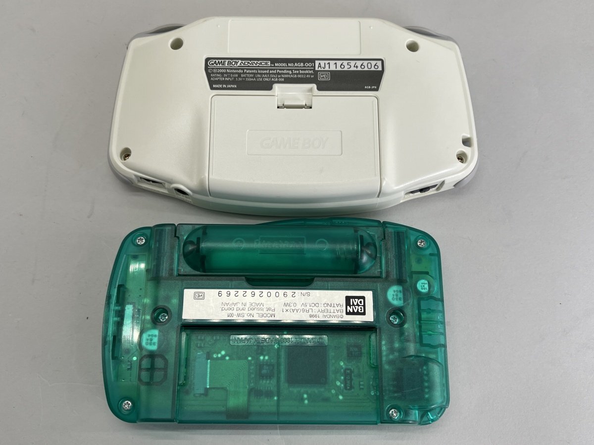 ジャンク ゲームボーイアドバンス 本体 AGB-001 スト2Xリバイバル /ワンダースワン本体 ソフト 動作未確認[03-3902の画像3