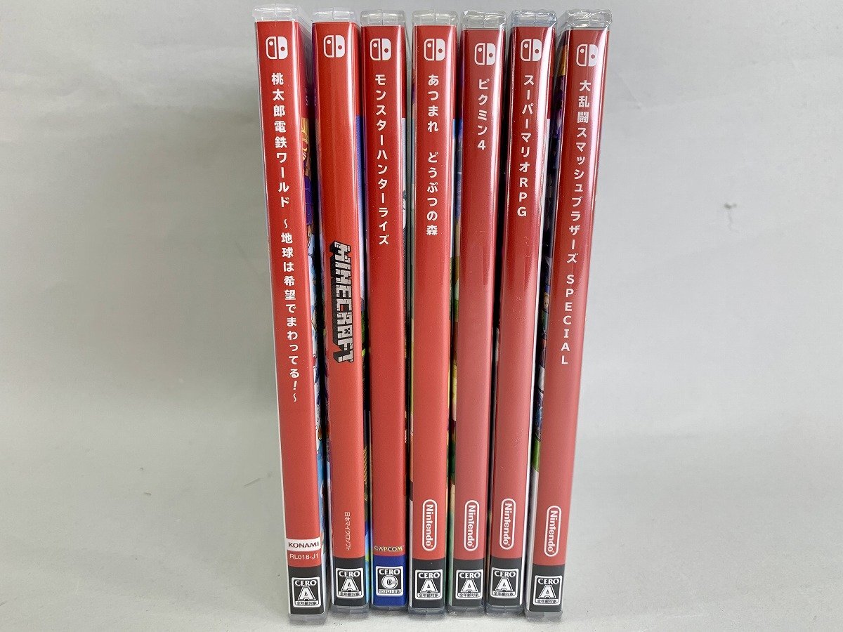 Nintendo スイッチ ソフト まとめ 7本 3本未開封 4本中古 Nintendo スイッチ ソフト まとめ 7本 3本未開封 4本中古
