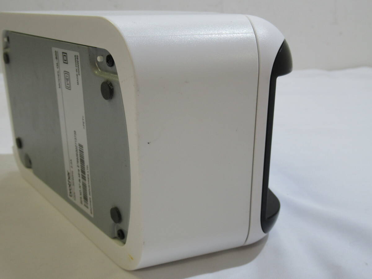 ★同梱不可【送900円】7505　brother LABEL PRINTER QL-800　ブラザー　ラベルプリンター　動作未確認　ジャンク品扱い_画像7