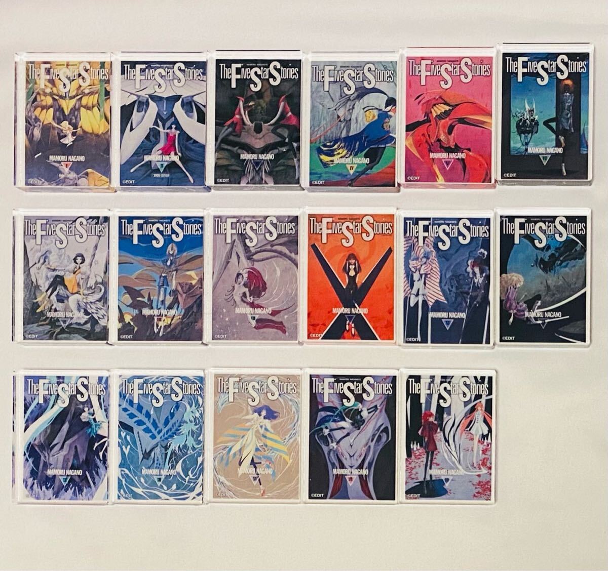 フルコンプリート】永野護 デザイン展 ファイブスター物語 ミニ フルコンプリート】永野護 デザイン展 ファイブスター物語 ミニ